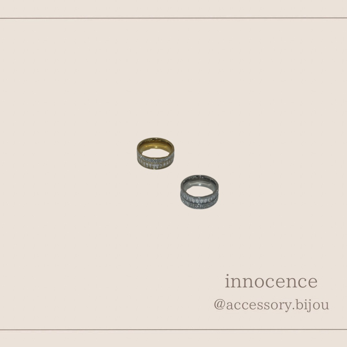 ステンレスキュービックリング