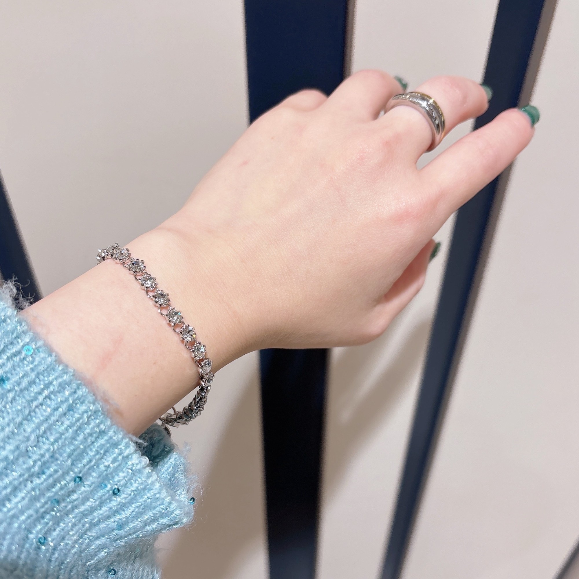 ビジューブレスレット