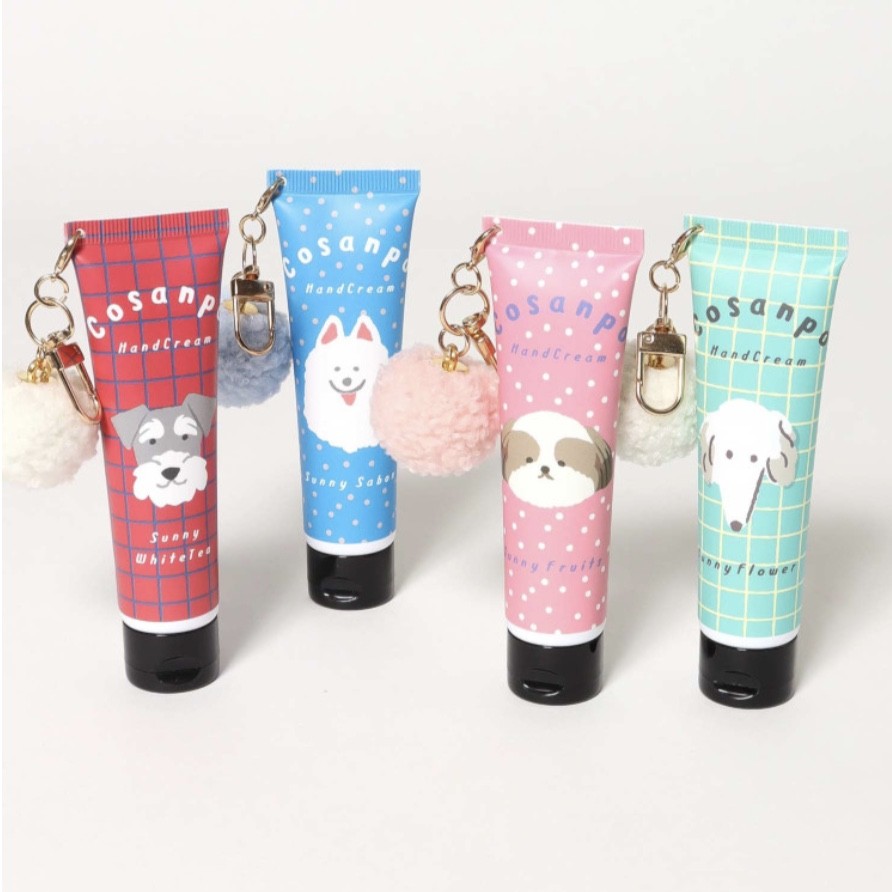 Cosanpoチャーム付きハンドクリーム