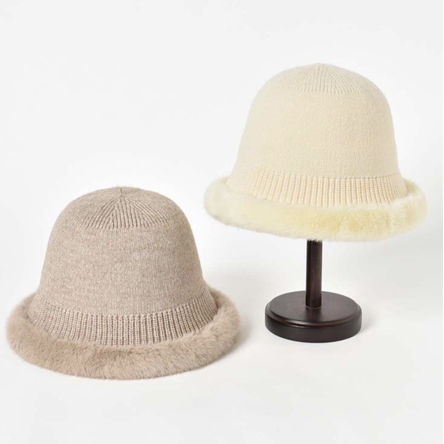 ニットサーモファーハット