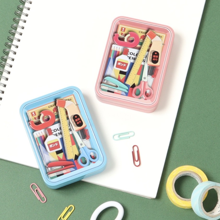 お道具箱ミニ缶