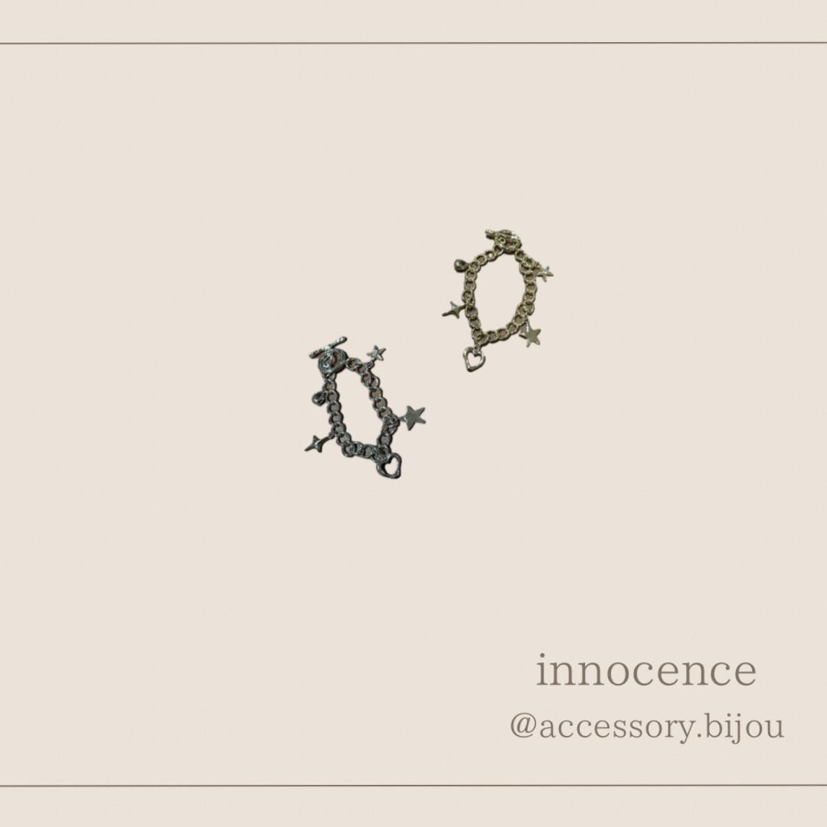 チャームブレスレット