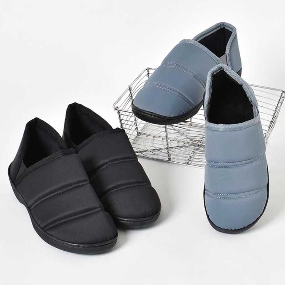 キルトモックシューズ