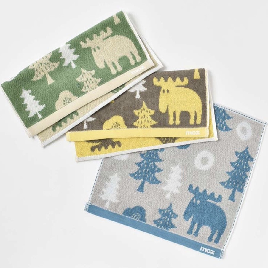 MOZジャガードフォレストハンカチ