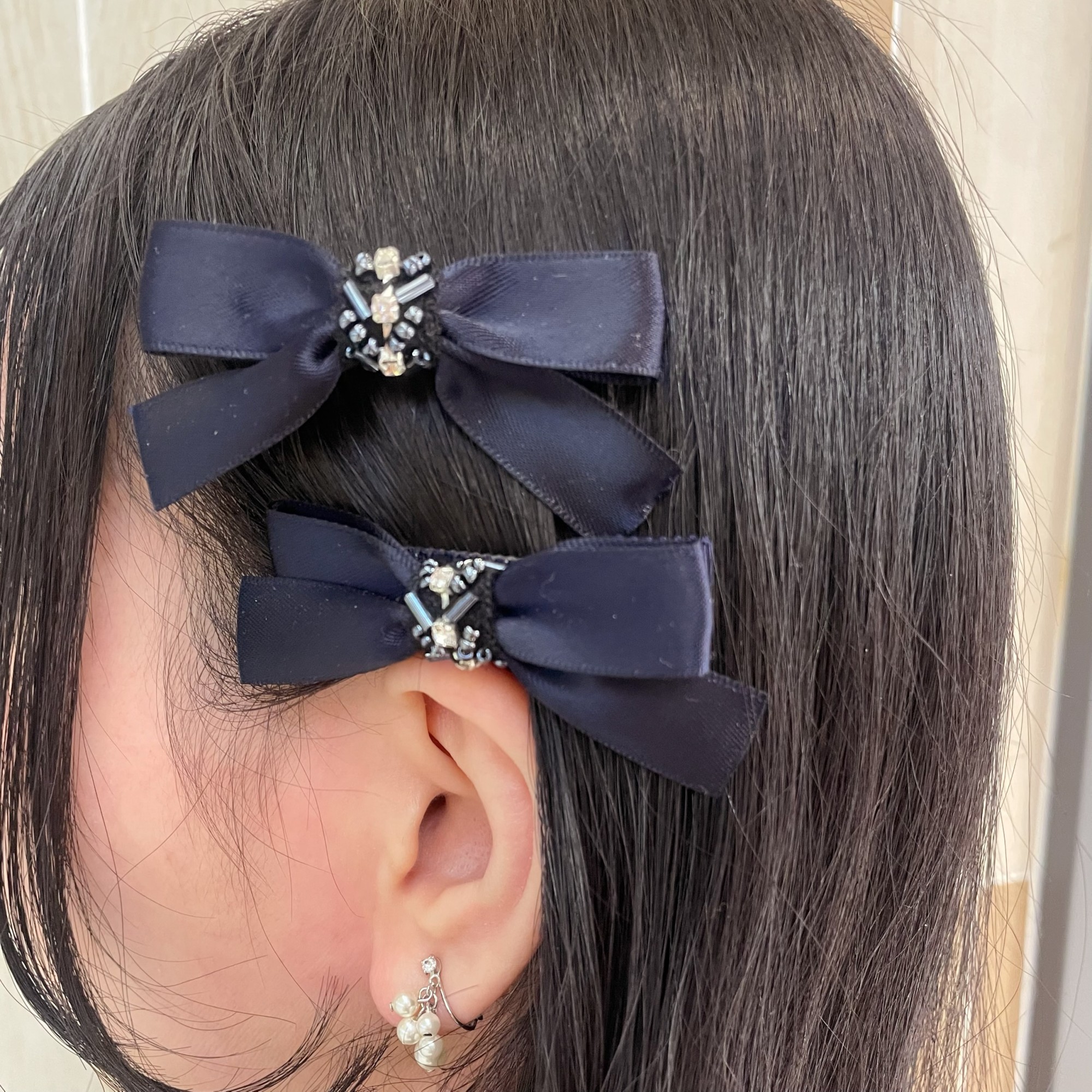 リボンセットクリップ