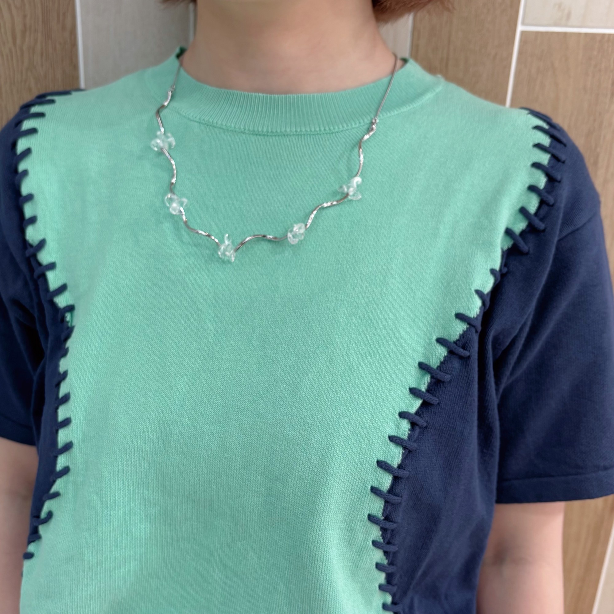 ビーズネックレス