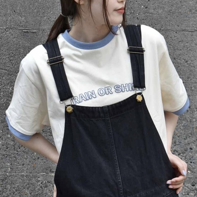 ショートロゴリンガーTシャツ