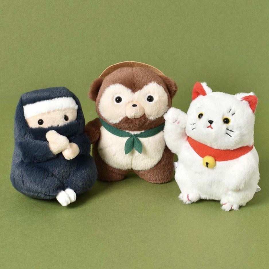 ぽってりジャパンぬいぐるみ