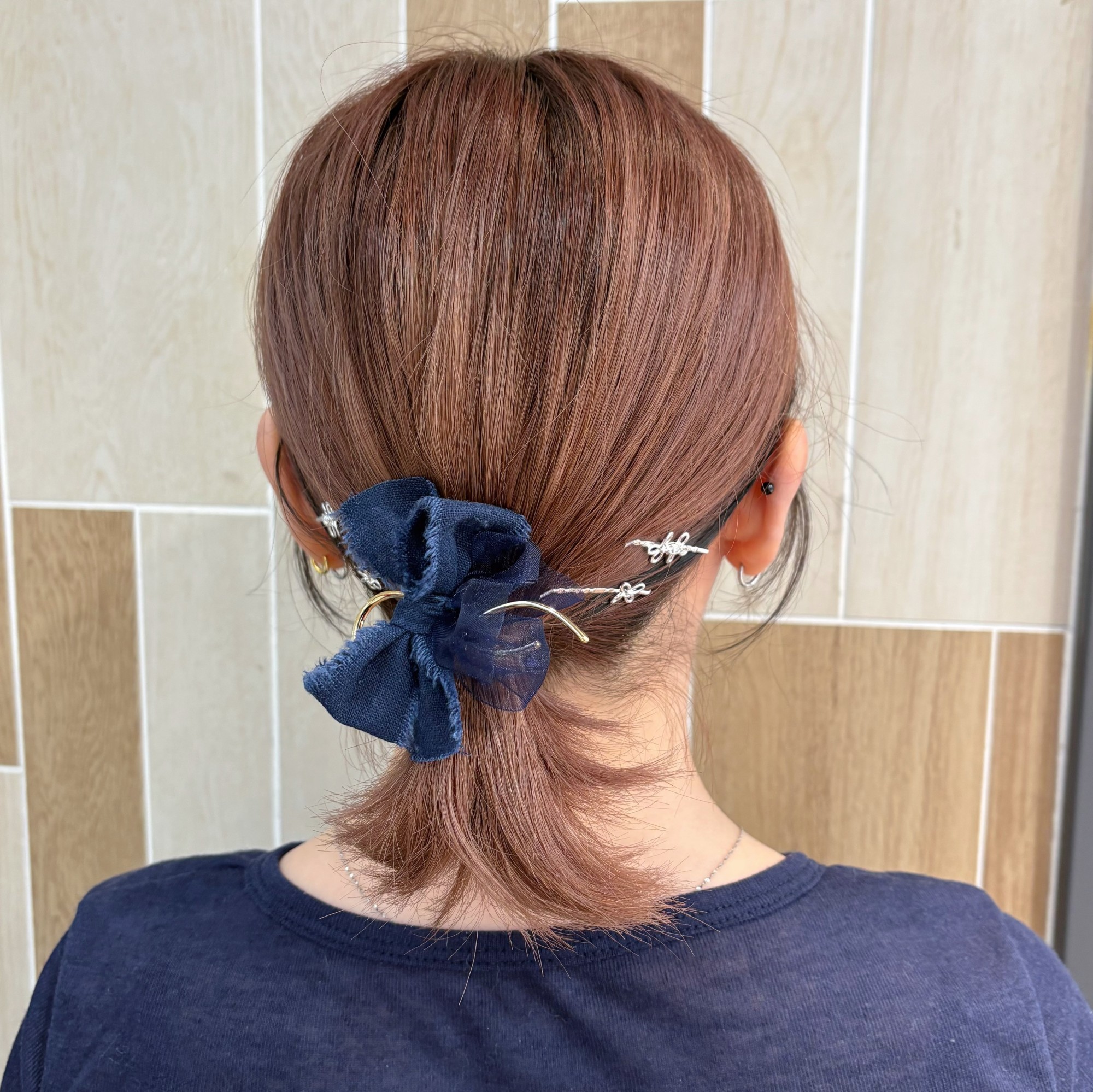 デニムポニーピン
