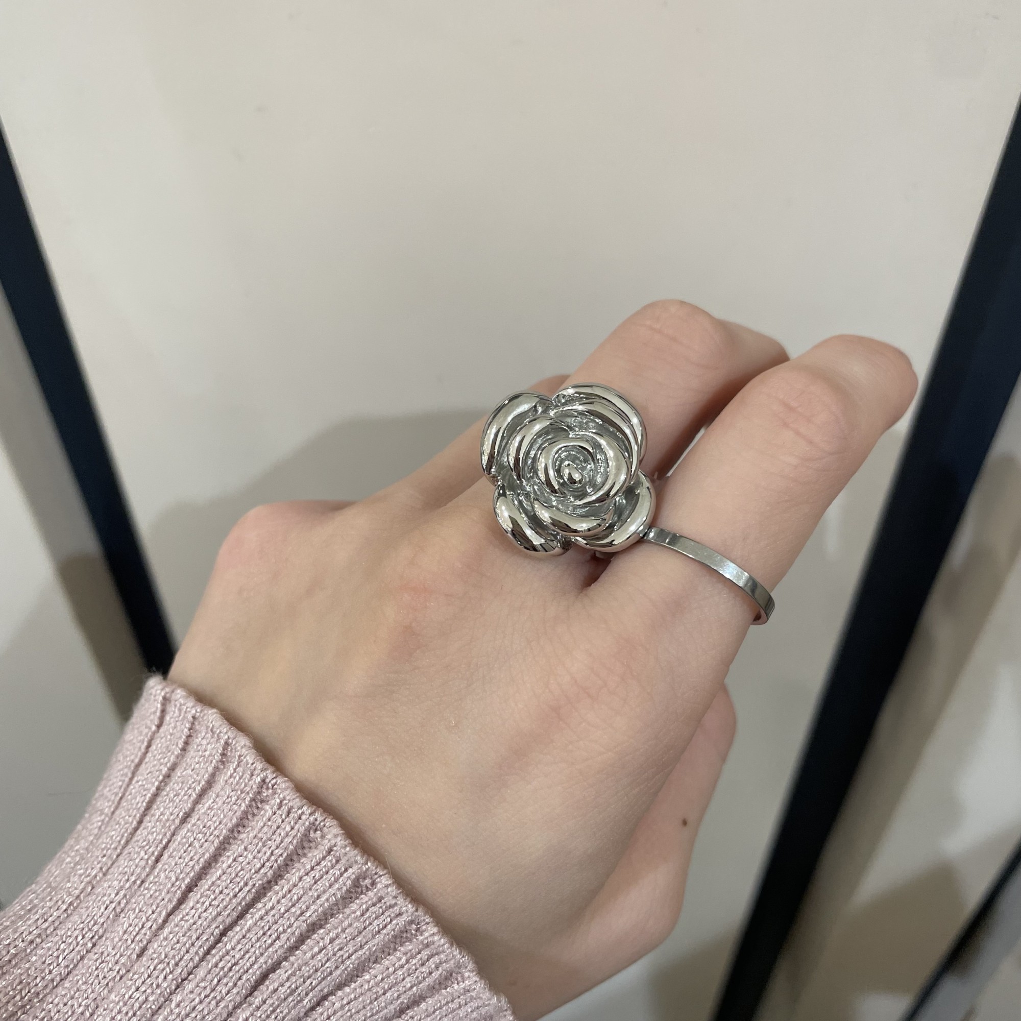 メタルフラワーリング