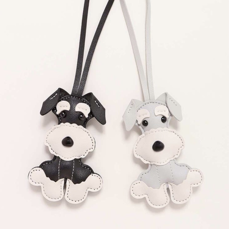 シュナウザーモチーフチャーム