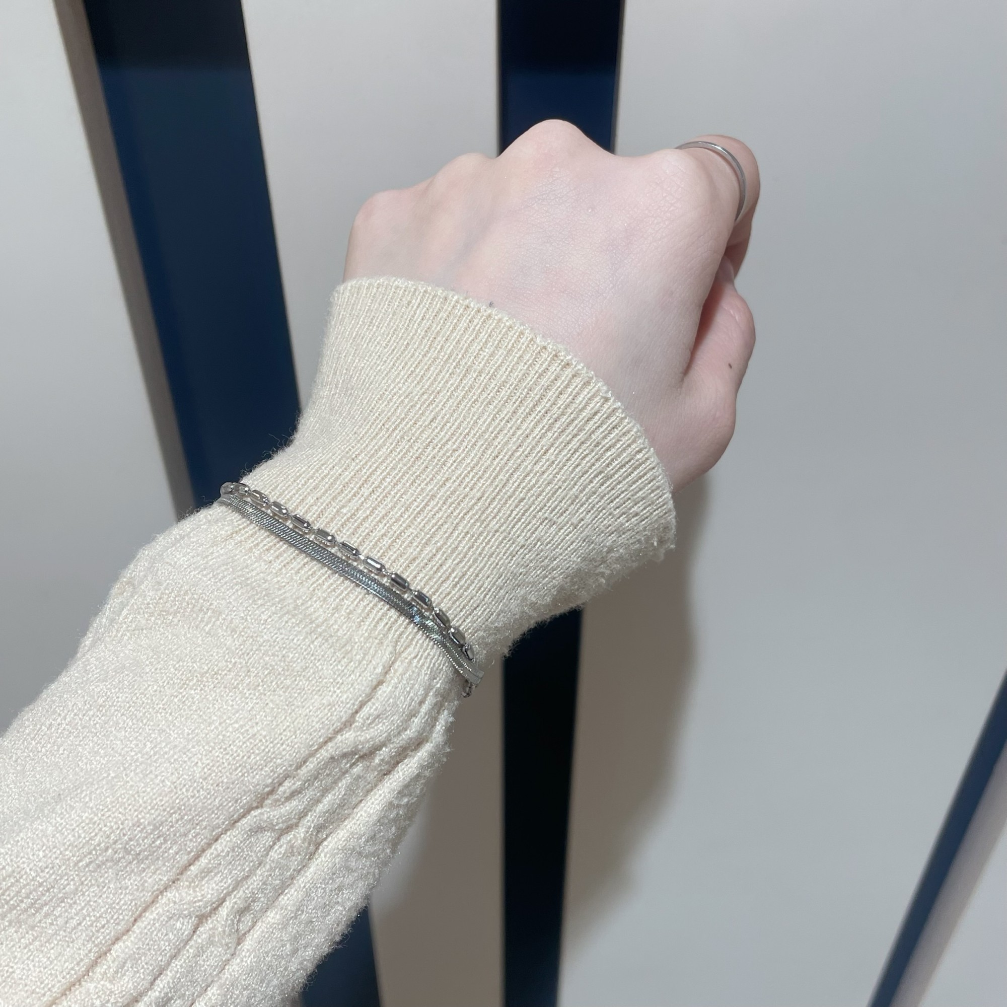 ステンレスブレスレット