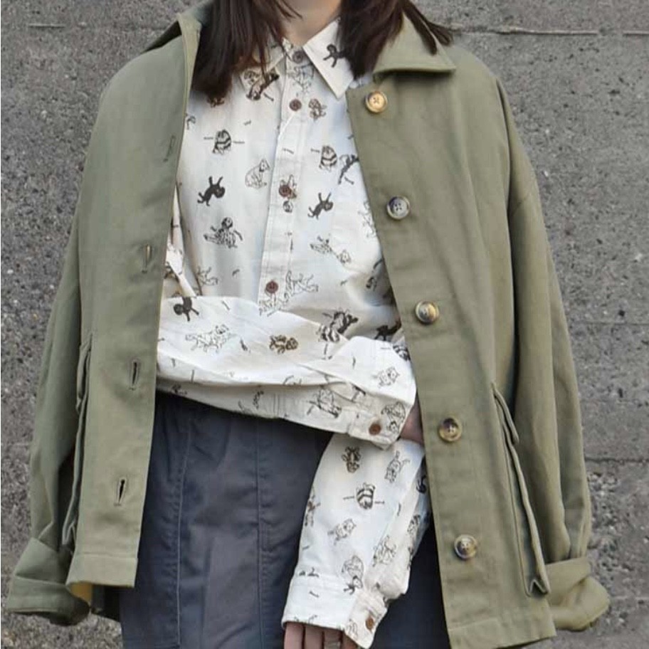 ミリタリーシャツジャケット