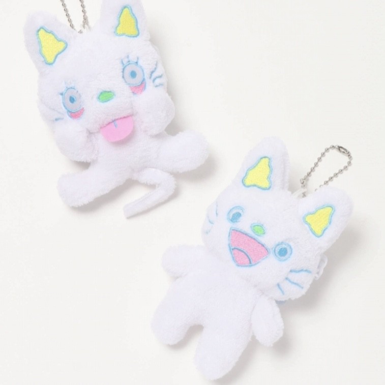 ノンタン4ぬいぐるみキーホルダー
