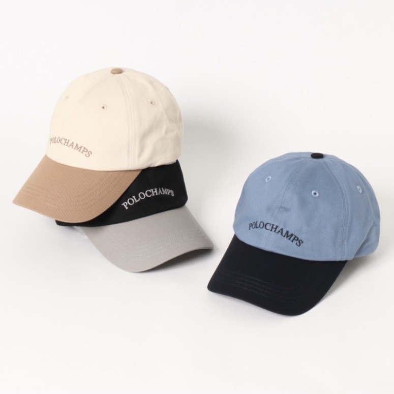 POLOCHAMPSバイカラーキャップ
