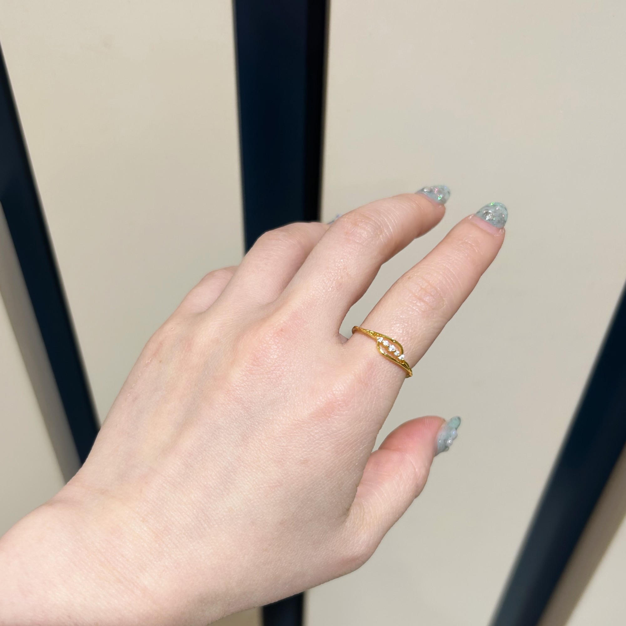 キュービックジルコニアストーンリング