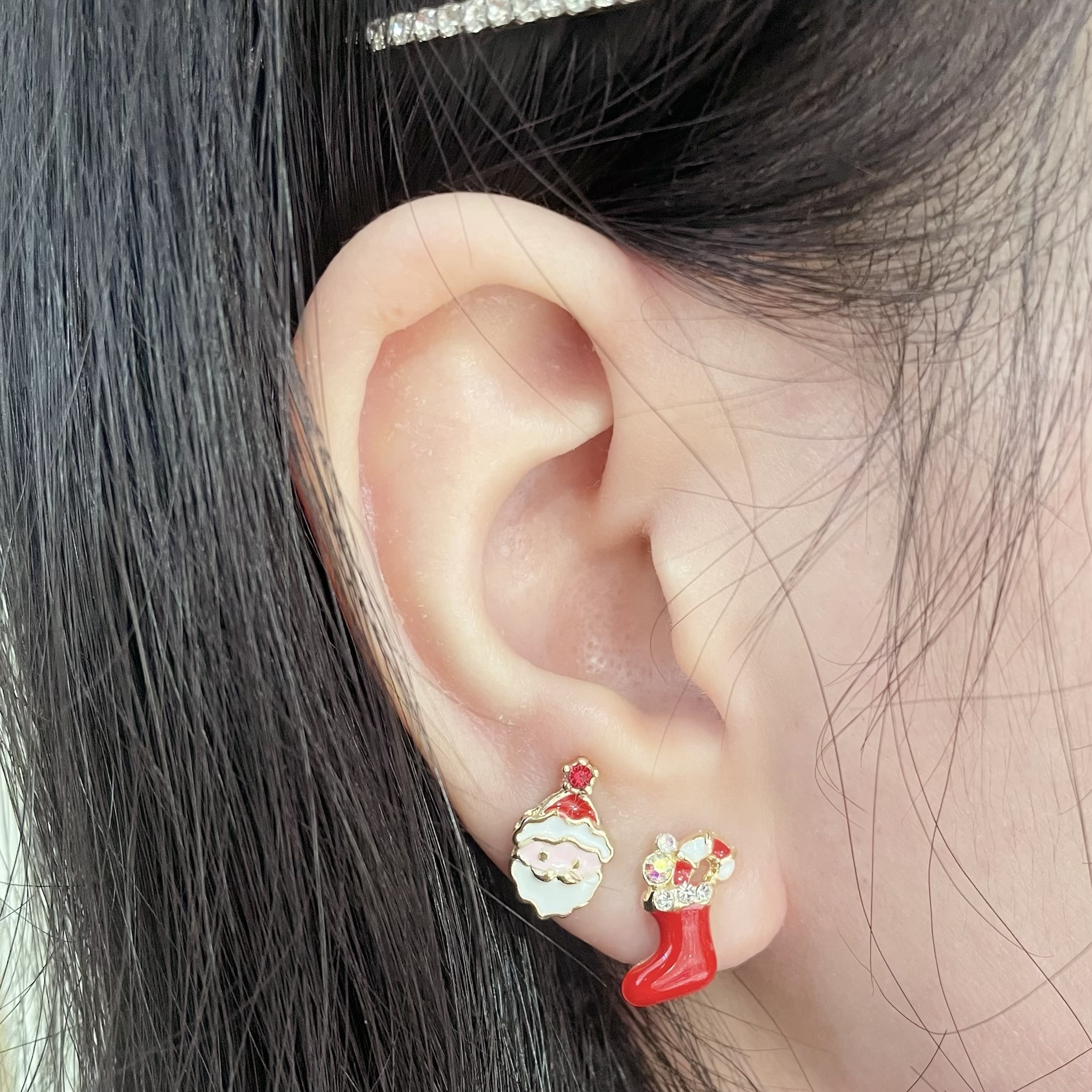 メリークリスマスピアス