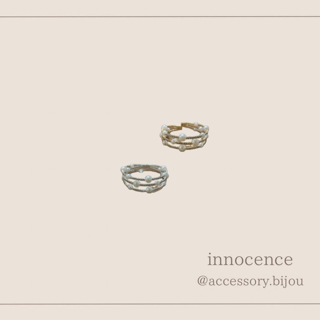 パールストーンバングル