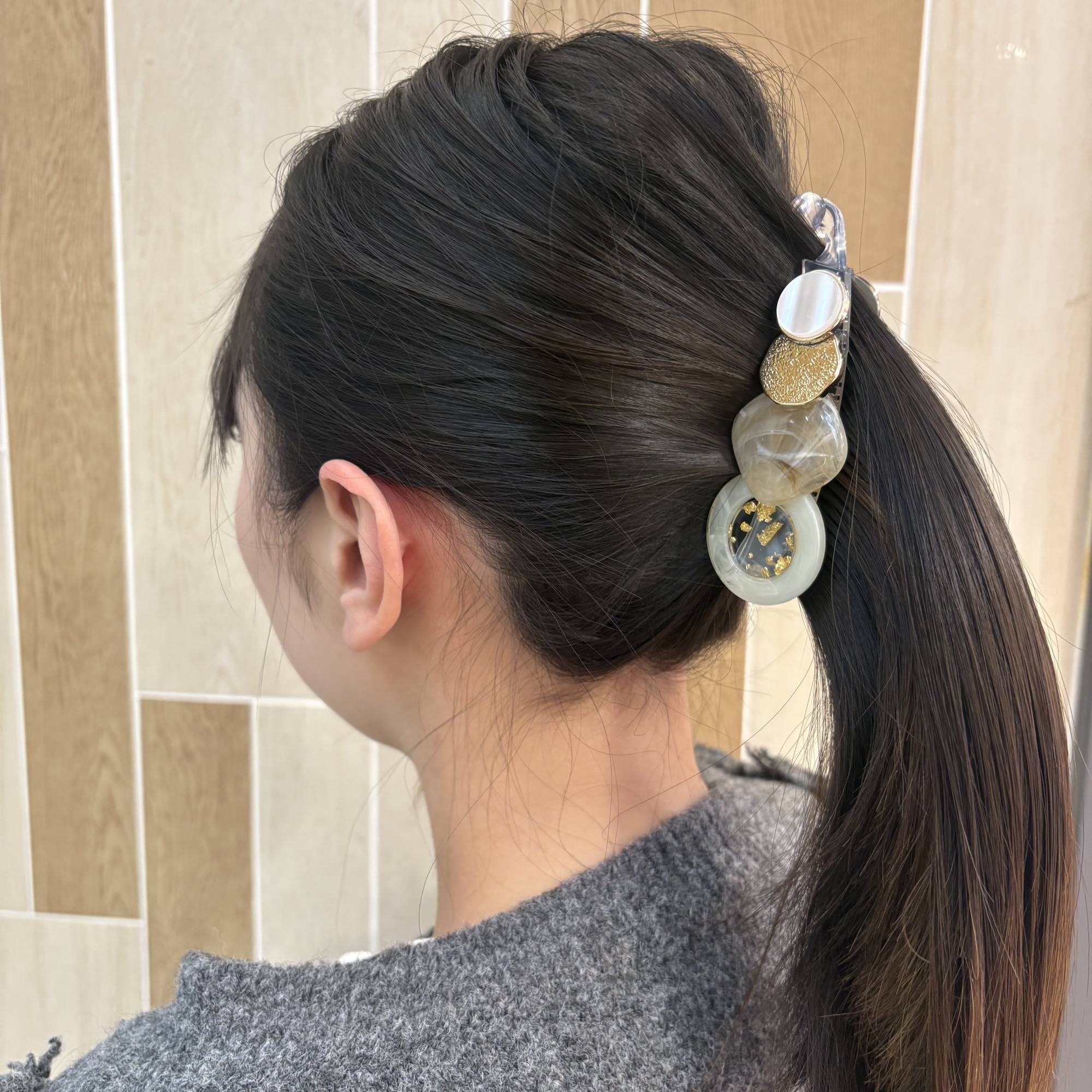 アクリルバナナクリップ