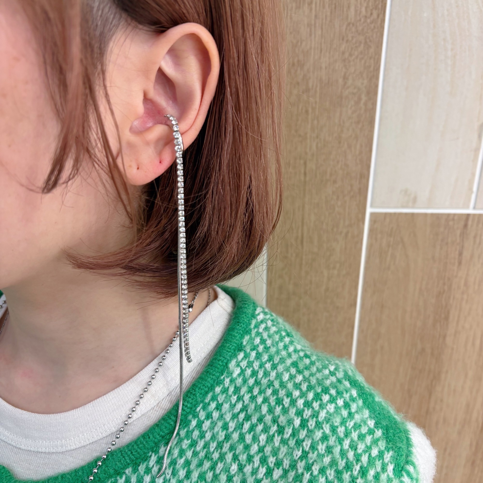 ビジューイヤカフ