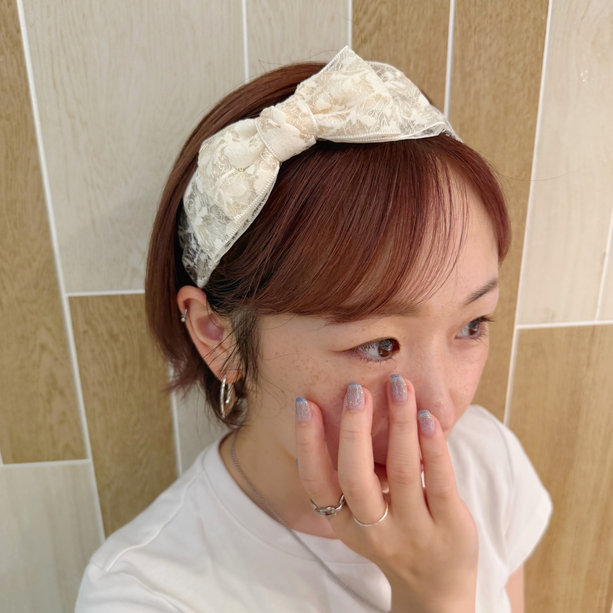 リボンカチューシャ