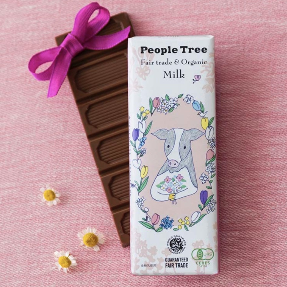 ピープルツリー フェアトレード＆オーガニック板チョコ