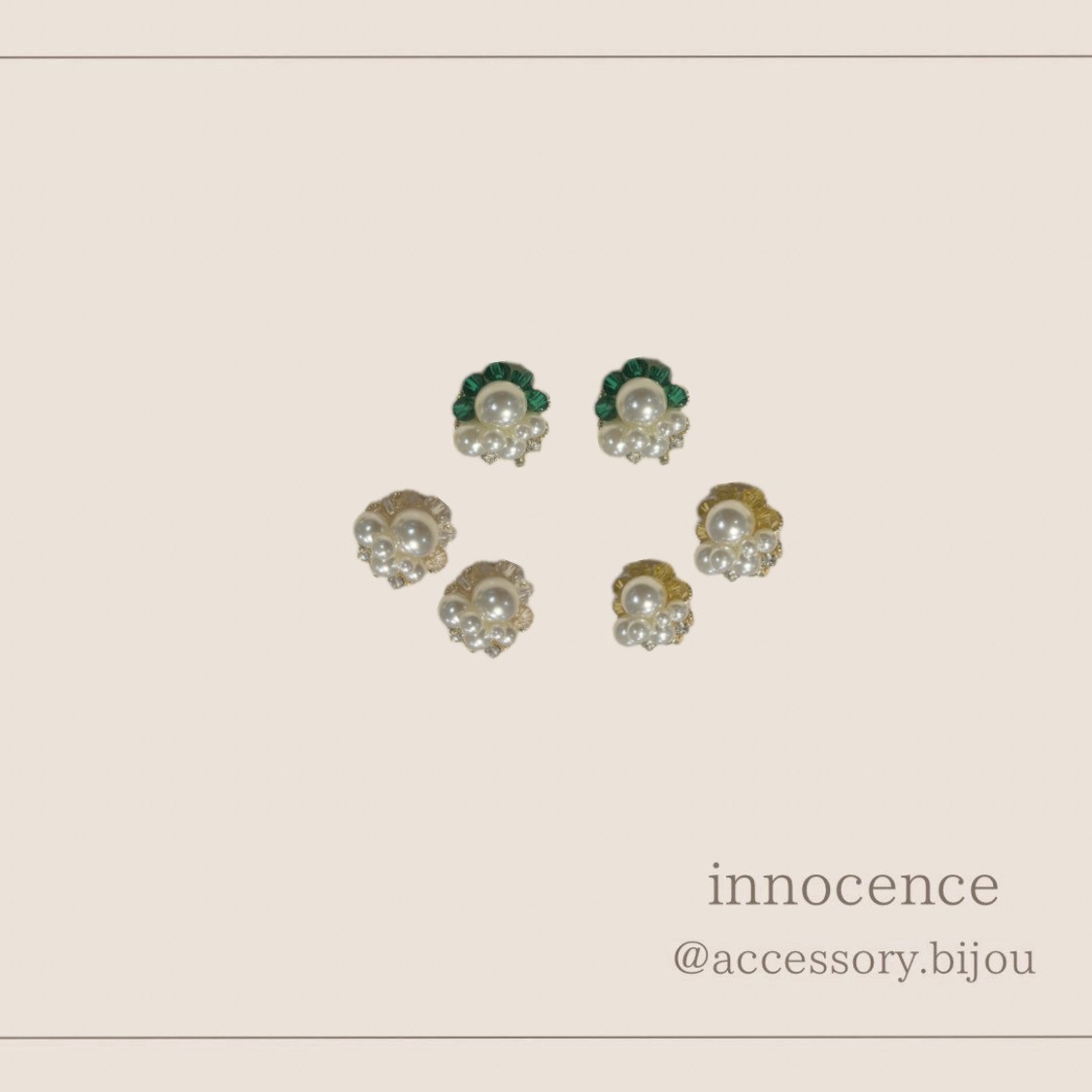 春物新作イヤリング