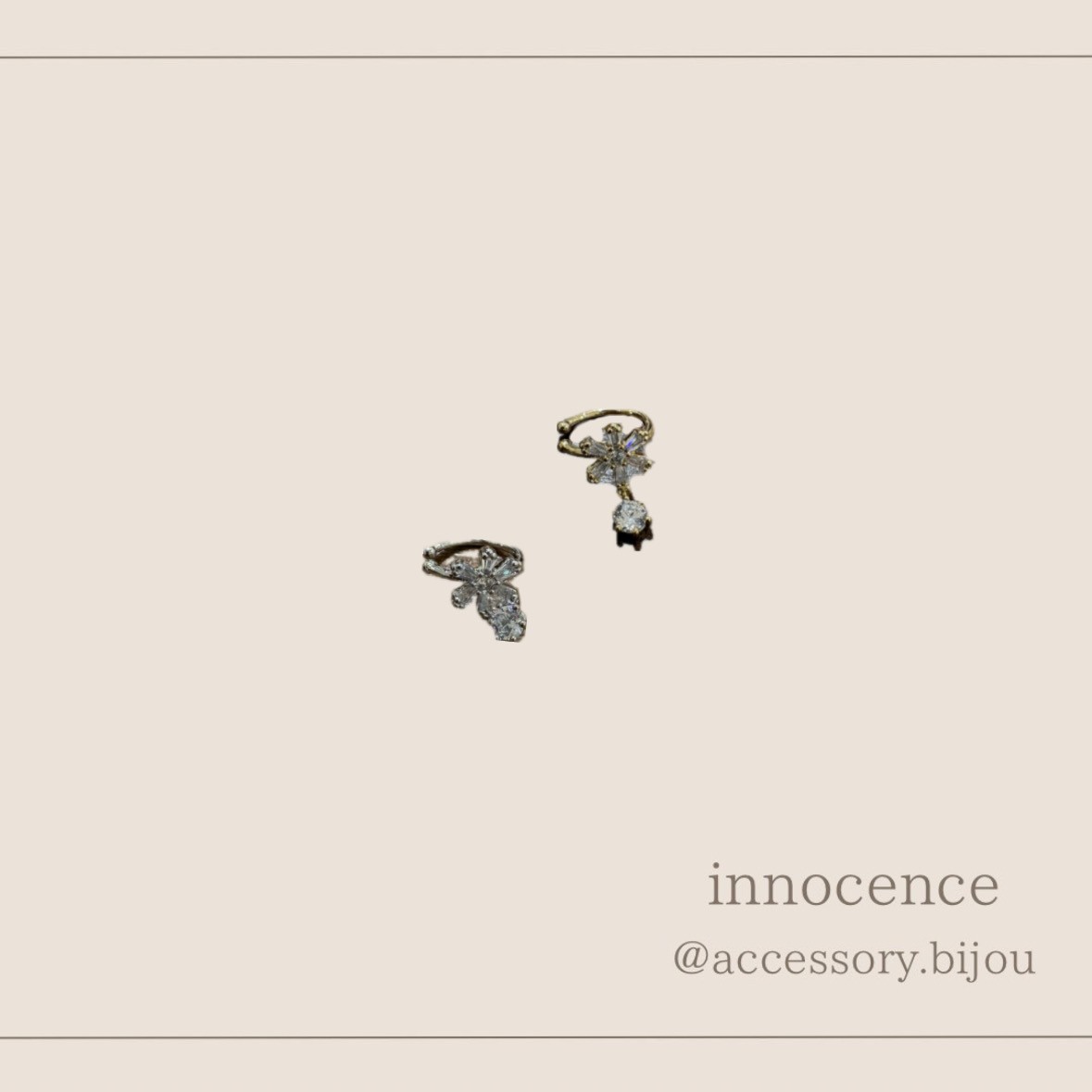 ビジューイヤカフ