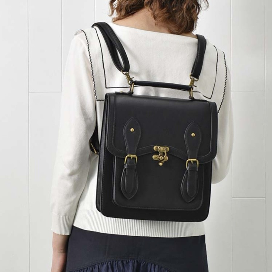 3WAY縦型サッチェルショルダー