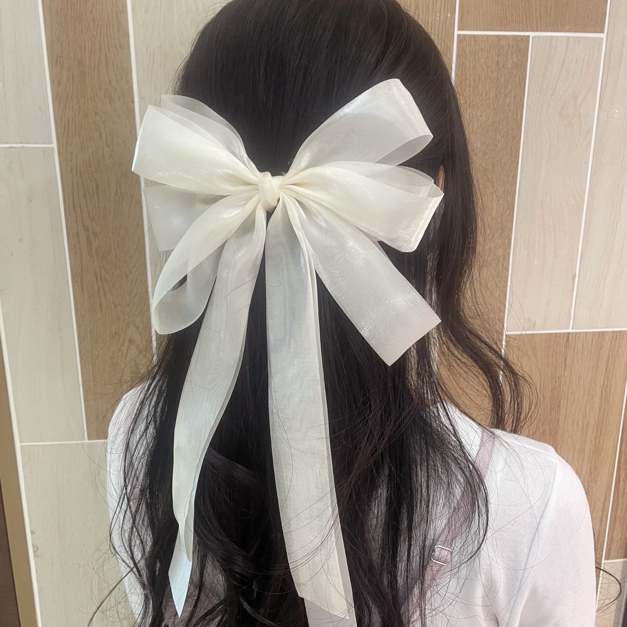 シャイニーリボンバレッタ