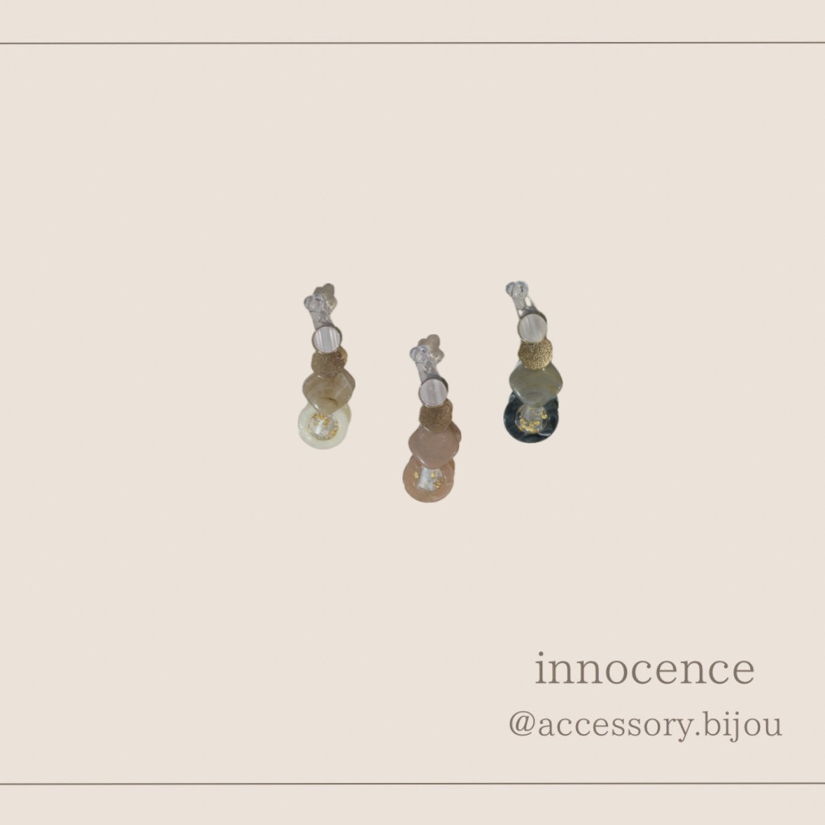 アクリルバナナクリップ