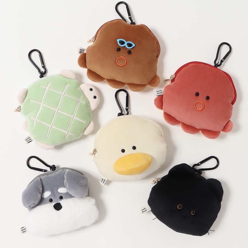 アニマルもちもちパスケース