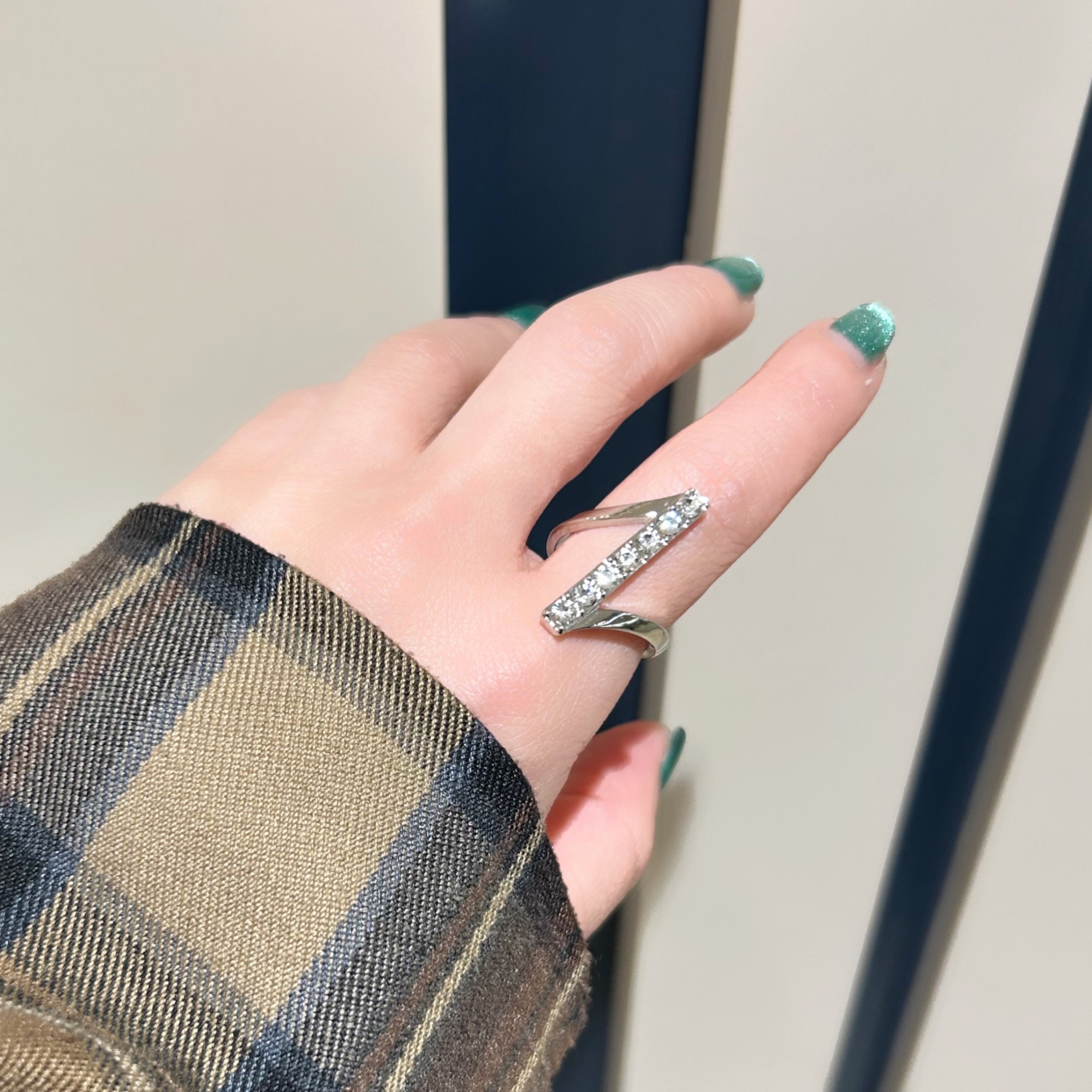 ラインストーンリング