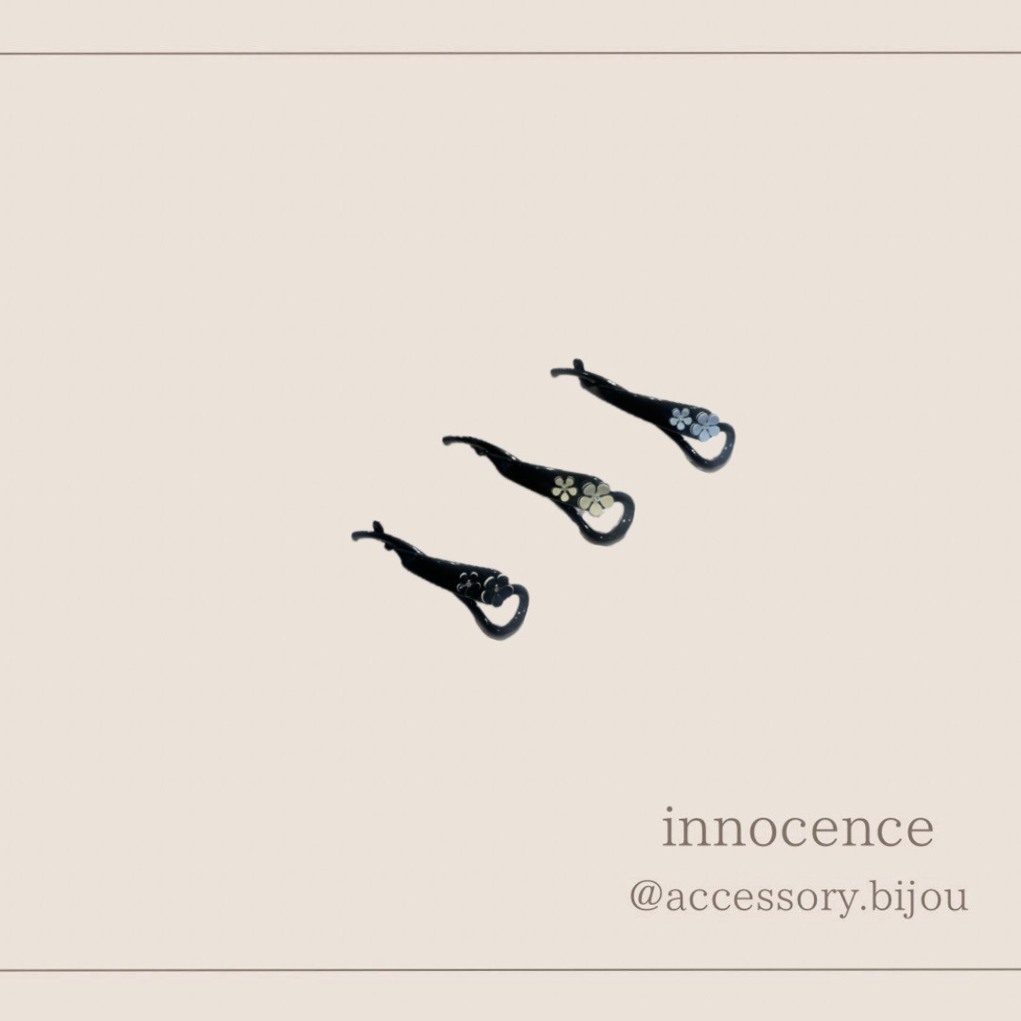 フラワーJクリップ