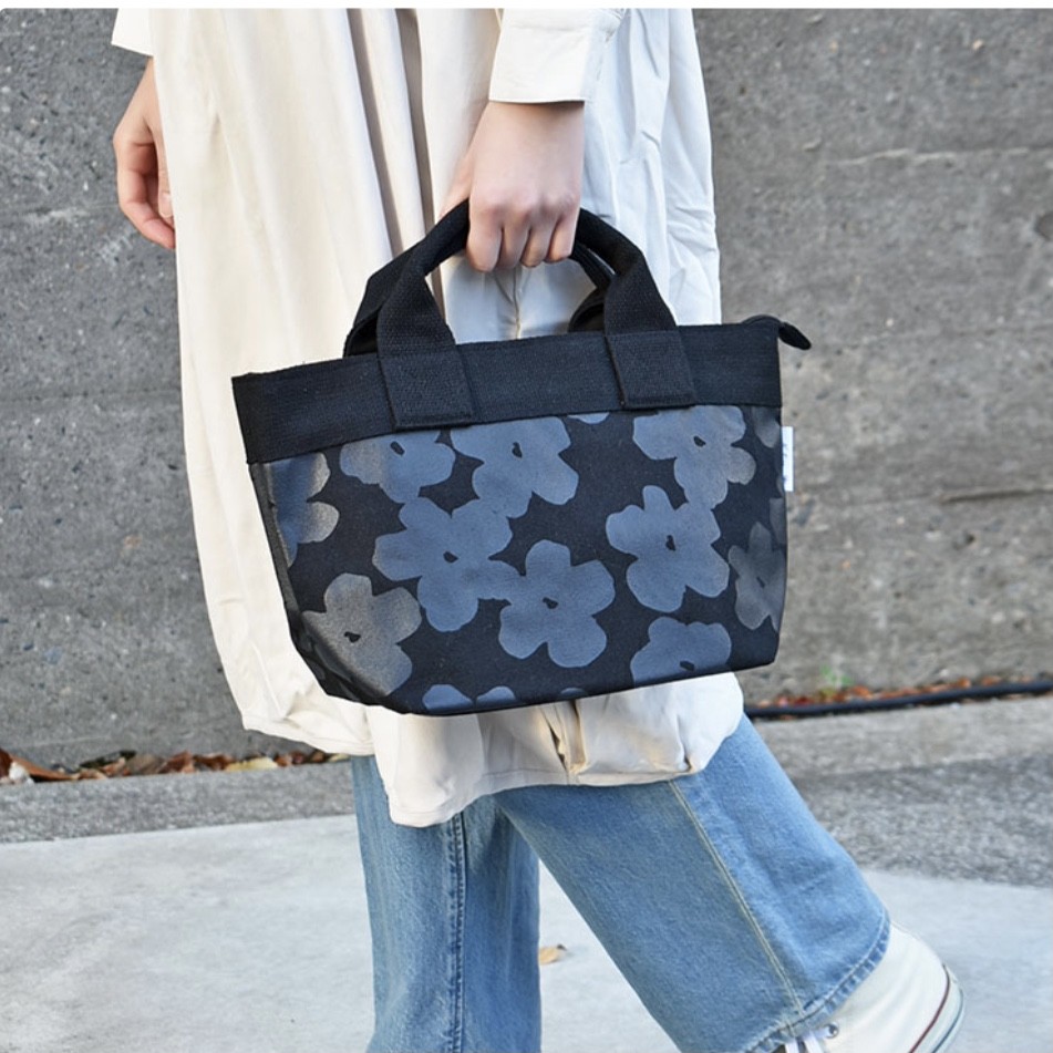 キャンバスラバーPTポケットミニトート