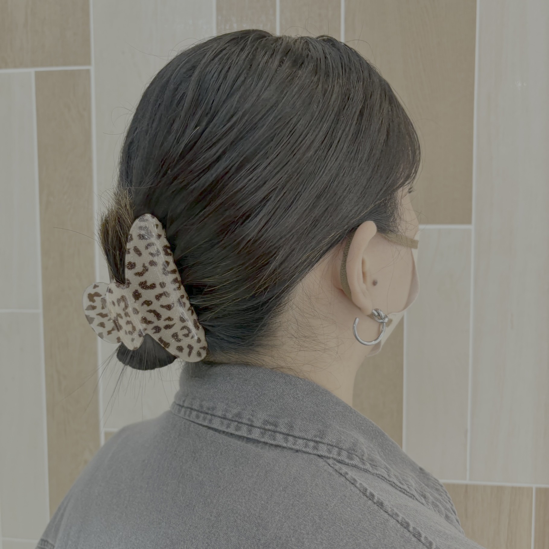 ヒョウ柄プラバンス