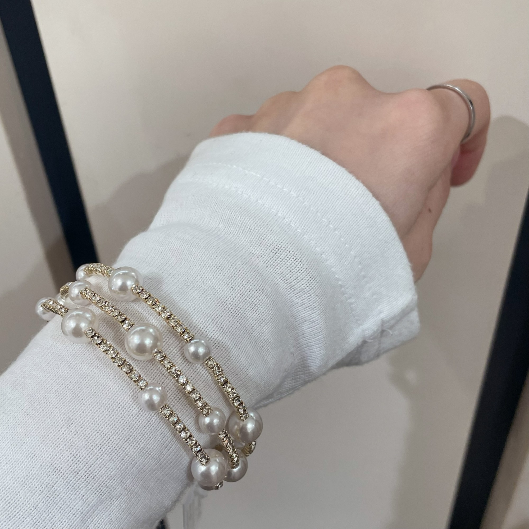 パールストーンバングル