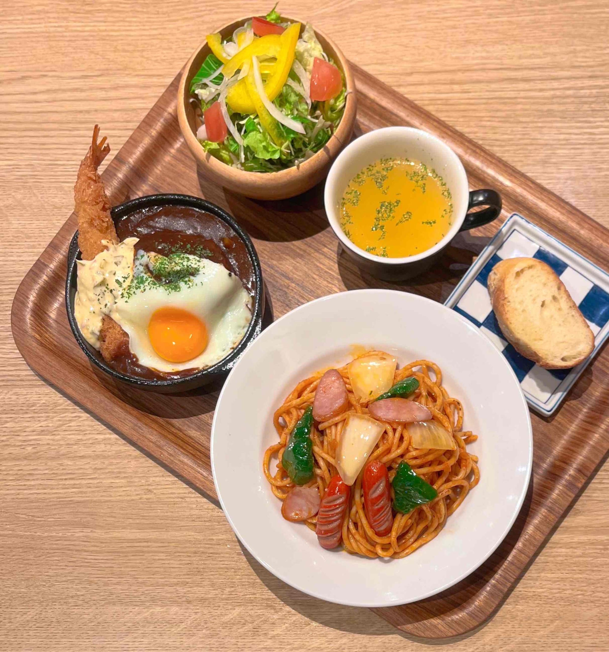 選べるスパゲティのよくばりランチセット
