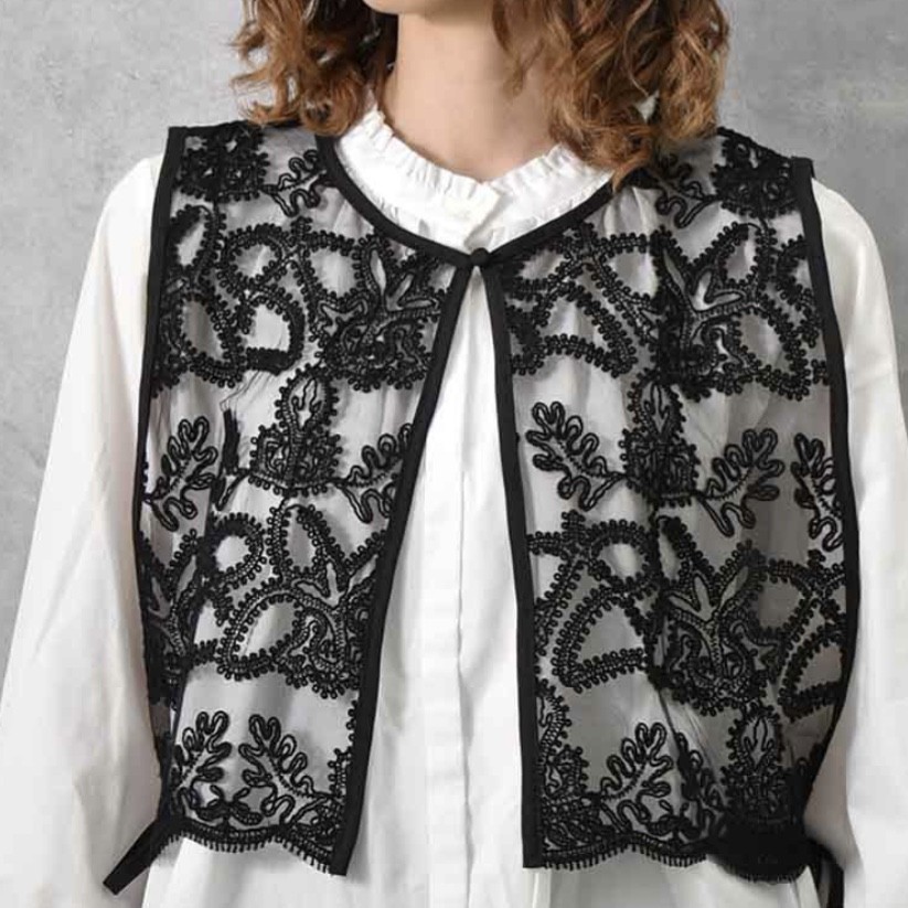 チュールテープベスト