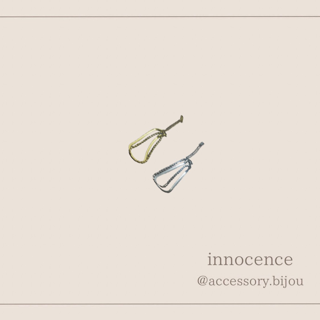 ステンレスブレスレット