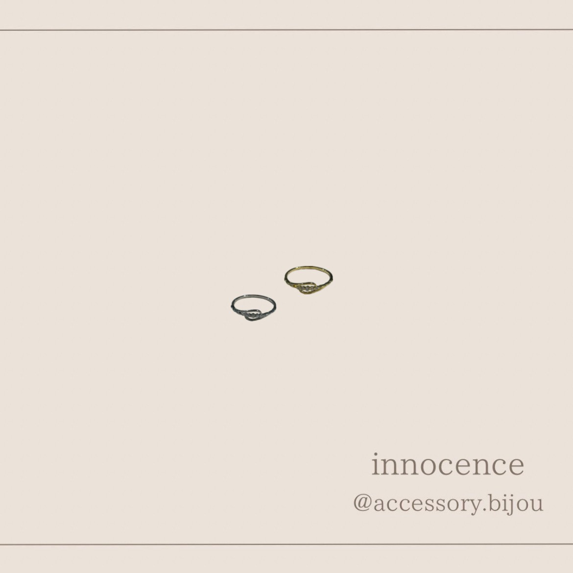 キュービックジルコニアストーンリング