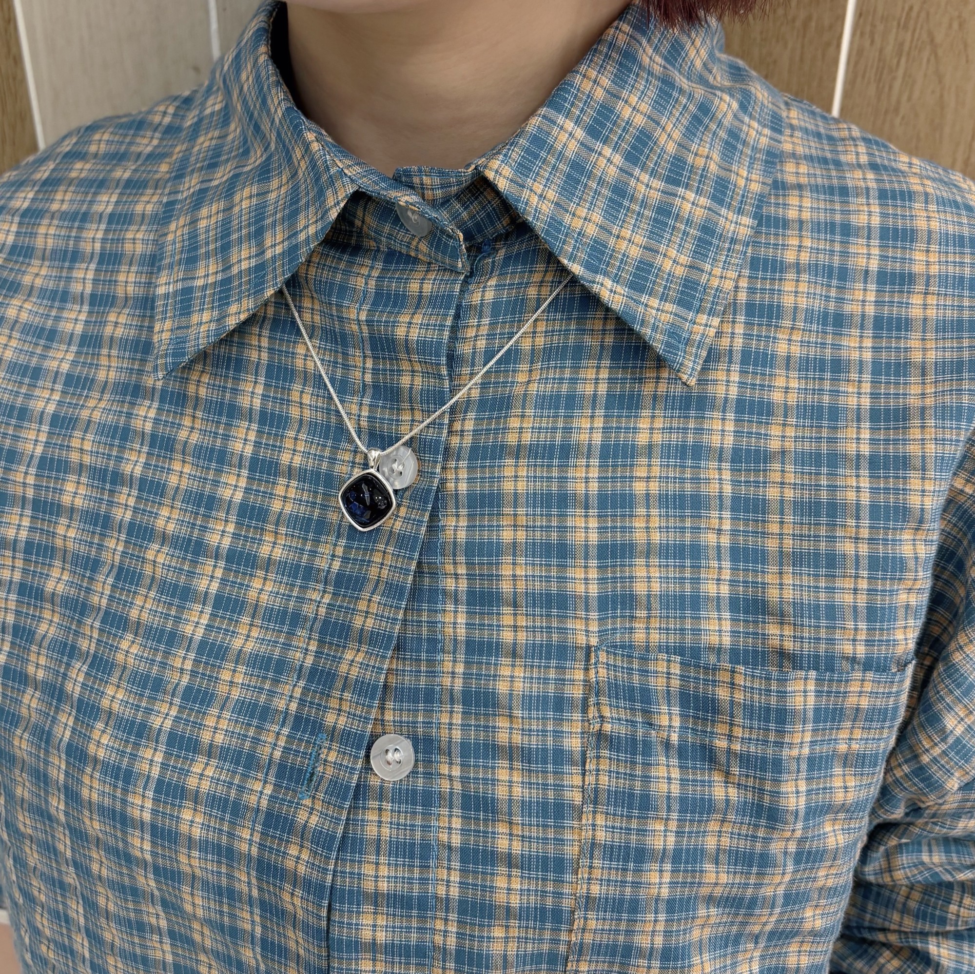 カラーストーンネックレス