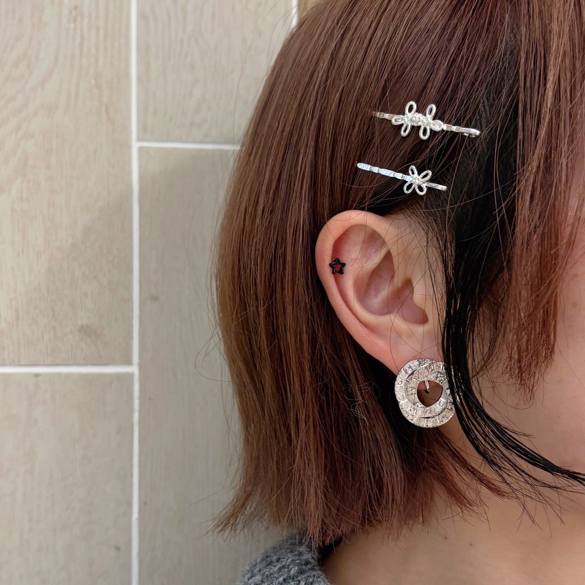 メタルイヤリング